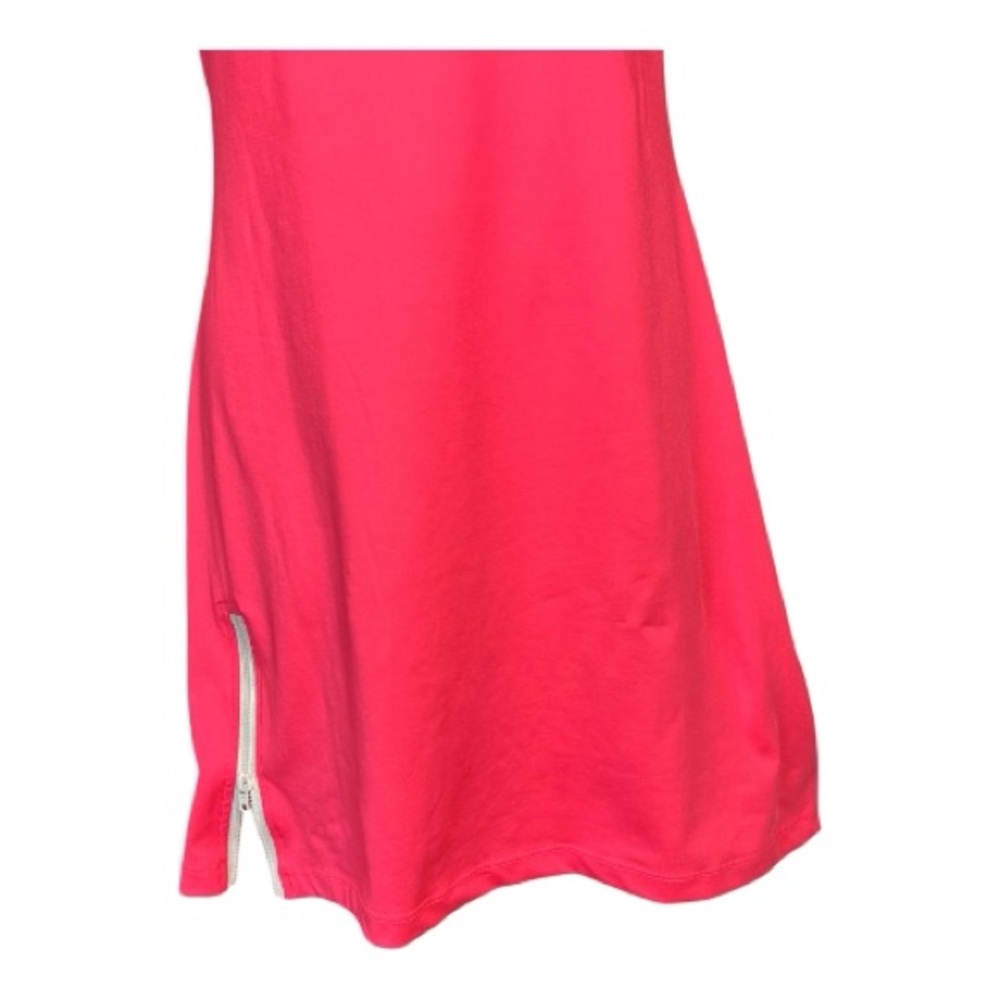 🆕 NWOT FKEEP women’s hot pink short sleeve athletic dress w/ shorts | size M - Picture 3 of 10